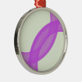 Ornement Métallique accomplissement spirituel pourpre (Droite)