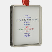 Ornement Métallique Accueil php geek (Droite)