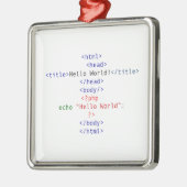 Ornement Métallique Accueil php geek (Gauche)