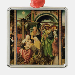 Ornement Métallique Adoration des Magi 2