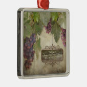 Ornement Métallique Affaire Wine Sign (Droite)