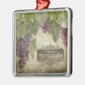 Ornement Métallique Affaire Wine Sign (Gauche)