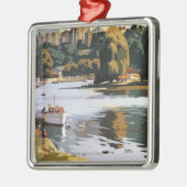 Ornement Métallique Affiche britannique de la Tamise de château de (Gauche)