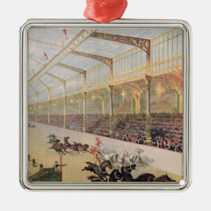 Ornement Métallique Affiche de l'hippodrome de l'Alma