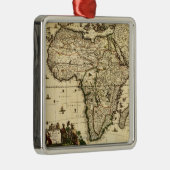 Ornement Métallique AfricaPanoramic MapAfrica (Droite)