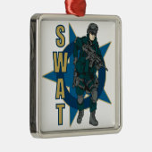 Ornement Métallique Agent de police SWAT (Droite)