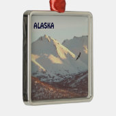 Ornement Métallique Aigle d'hiver (Droite)