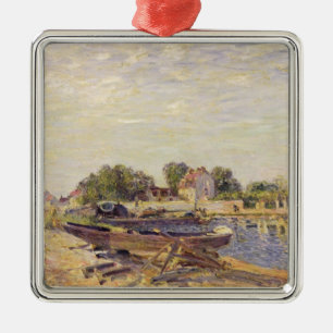 Ornement Métallique Alfred Sisley le Loing au Saint-Mammes