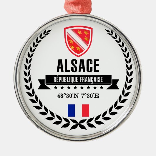 Ornement Métallique Alsace (Devant)