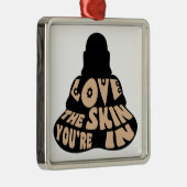 Ornement Métallique Amour Bouddha (Droite)