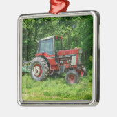 Ornement Métallique Ancien tracteur international (Gauche)