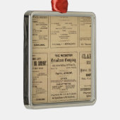 Ornement Métallique Annonces d'huile (Droite)