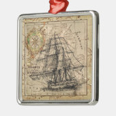 Ornement Métallique Antique Old General France (Gauche)