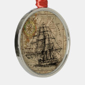 Ornement Métallique Antique Old General France (Droite)