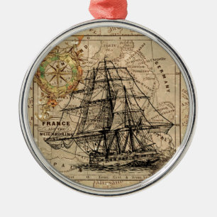 Ornement Métallique Antique Old General France