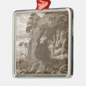 Ornement Métallique Aristeus oblige proteus pour indiquer ses oracles, (Gauche)