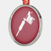 Ornement Métallique arme à feu de tatouage (Gauche)