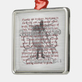 Ornement Métallique Armure de soldat de Dieu (Gauche)