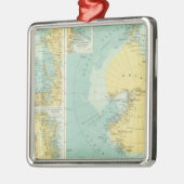 Ornement Métallique Artic, Antarctique (Gauche)