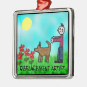 Ornement Métallique Artiste de remplacement (Gauche)