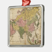Ornement Métallique AsiaPanoramic MapAsia 3 (Gauche)