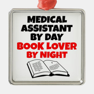 Ornement Métallique Assistant Médicale Lover