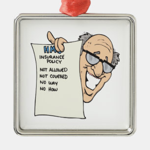 Ornement Métallique Assurance maladie