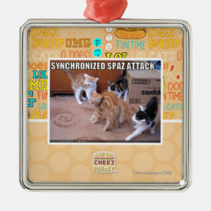 Ornement Métallique Attaque de Sychronized Spaz
