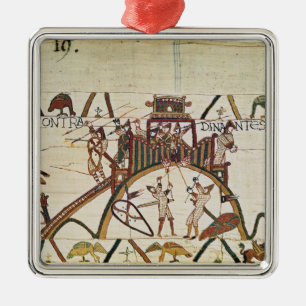 Ornement Métallique Attaque sur la ville de Dinan