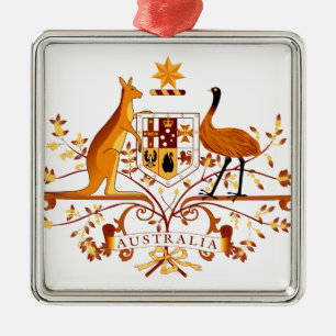 Ornement Métallique Australie - ACO Brown