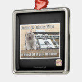 Ornement Métallique Balcon Kitteh de St de Burbon (Gauche)