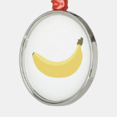 ORNEMENT MÉTALLIQUE BANANE (Gauche)