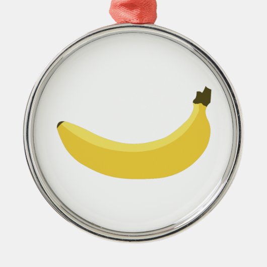 ORNEMENT MÉTALLIQUE BANANE (Devant)