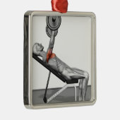 Ornement Métallique Banc à presse 3 de pente (Droite)