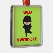 Ornement Métallique Barman de Ninja (Droite)