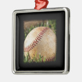 Ornement Métallique Baseball (Gauche)