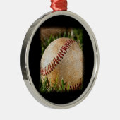 Ornement Métallique Baseball (Droite)