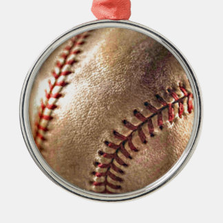 Ornement Métallique Baseball