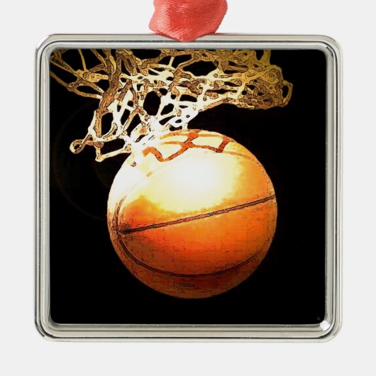 Ornement Métallique Basket (Devant)