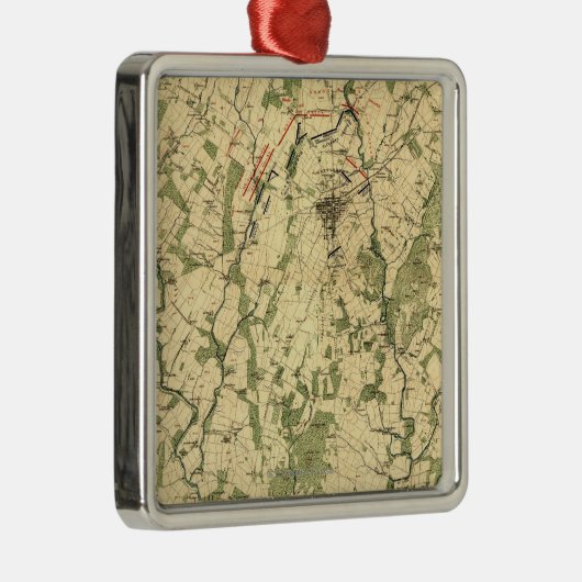 Ornement Métallique Bataille de Gettysburg 12 (Droite)