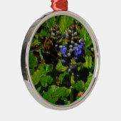 Ornement Métallique Baume d'abeille pourpre et bourdon (Droite)