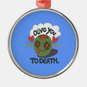 Ornement Métallique Beau Cool J'aime Afrique Art