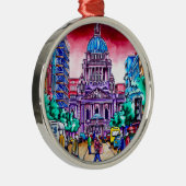 Ornement Métallique Belfast Alive - Royal Avenue (Droite)