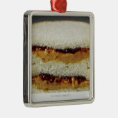 Ornement Métallique Beurre d'arachide et sandwich à gelée (Droite)
