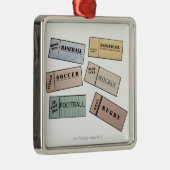 Ornement Métallique Billet (Droite)