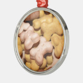 Ornement Métallique Biscuits de chien (Gauche)