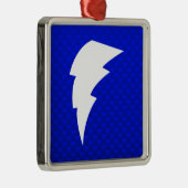 Ornement Métallique Bleu éclair (Droite)