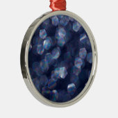 Ornement Métallique Blue Sparkle (Droite)