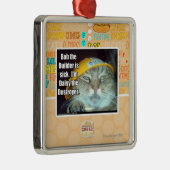 Ornement Métallique Bob le constructeur est malade (Droite)