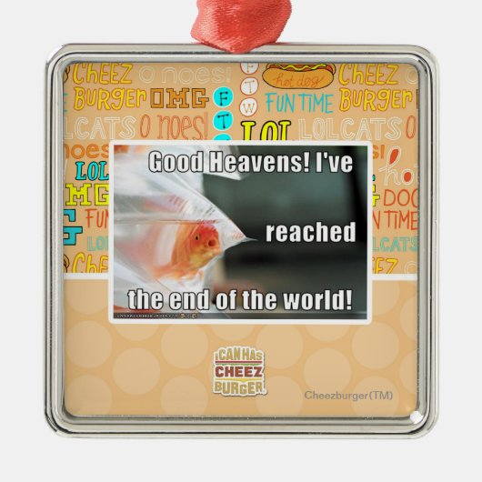 Ornement Métallique Bons cieux ! (Devant)